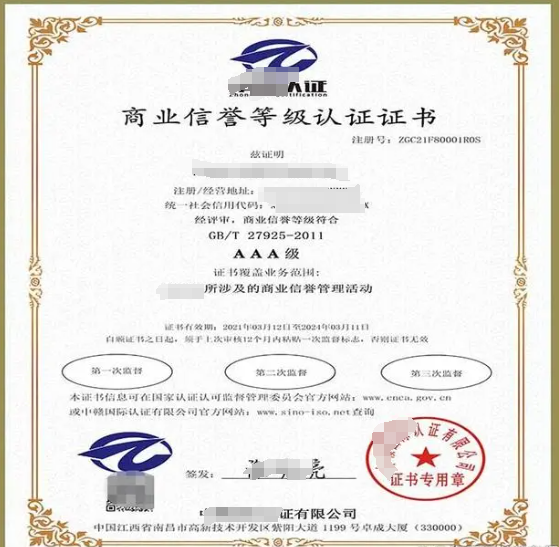 商業(yè)信譽(yù)等級認(rèn)證-海南許可資質(zhì)錢生錢財(cái)務(wù)咨詢